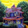 'Blue House'
22" x 28" / acrylic paint / 2004