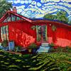 'Home'
48" x 36" / acrylic paint / 2007