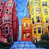 'Red Sock'
36" x 48" / acrylic paint / 2005