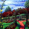 'Rose Garden'
40" x 30" / acrylic paint / 2003